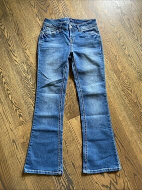Wallflower Medium Blue Flared Jeans